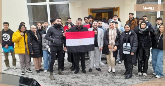 إقبال كثيف للشباب المصريين على التصويت بانتخابات الرئاسة فى روسيا