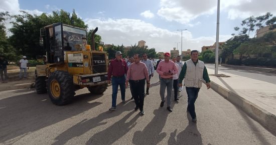 رئيس جهاز الشروق: جارى الإعداد لتنفيذ الطرق والمرافق بمنطقة السلام المضافة للمدينة