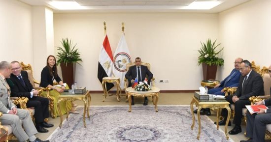 EDEX 2023.. وزارة الإنتاج الحربى تبحث التعاون مع وزارة الدفاع التشيكية