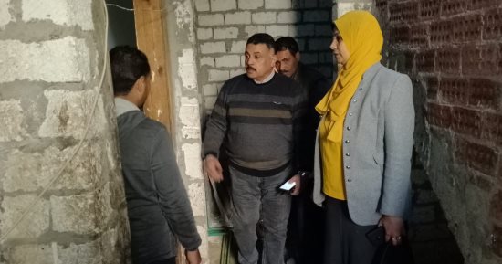 إعادة بناء وتأهيل 34 منزلاً للأسر الأكثر احتياجا فى ديرمواس بالمنيا