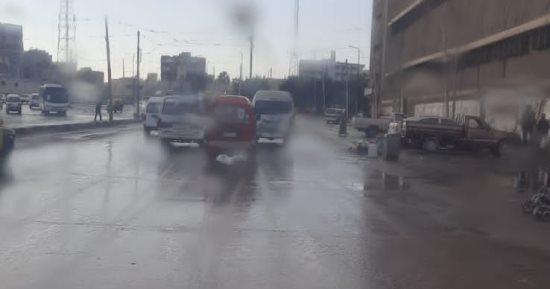 نوة قاسم.. هطول أمطار على مناطق متفرقة بالإسكندرية