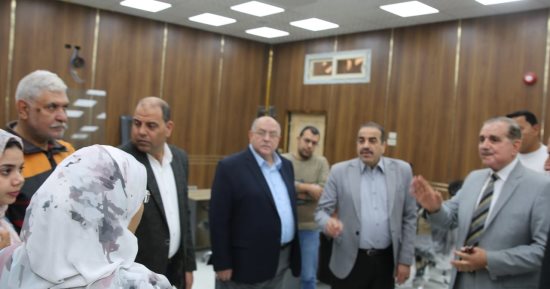 محافظ كفر الشيخ يتفقد أعمال إنشاء مركز السيطرة الموحد لخدمات الطوارئ