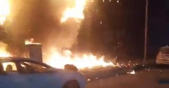 السيطرة على حريق بماركت بميدان محمد نجيب شرق الإسكندرية