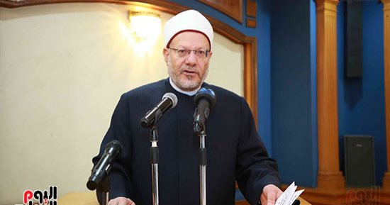 المفتى يهنئ الرئيس السيسي والشعب المصري بمناسبة العام الهجري الجديد