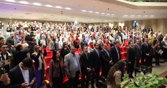 وزير التعليم العالى ورئيس جامعة عين شمس يفتتحان ندوة "تحديات الأمن القومى"