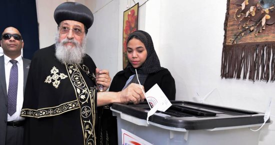 البابا تواضروس الثاني: مصر دولة قوية وشعبها عظيم ورئاستها مسئولية كبيرة