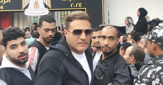 محمد نور يدلى بصوته فى الانتخابات الرئاسية 2024