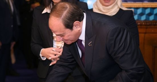 المرشح الرئاسى عبد الفتاح السيسي يدلى بصوته فى الانتخابات الرئاسية 2024
