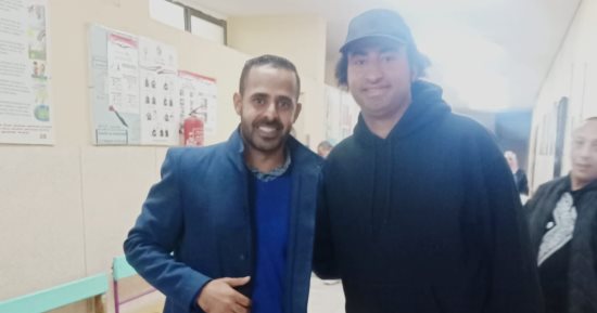 علي ربيع يدلي بصوته فى الانتخابات الرئاسية بالشيخ زايد