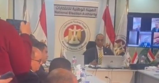 الهيئة الوطنية تتابع مع رؤساء اللجان العامة سير التصويت بانتخابات الرئاسة