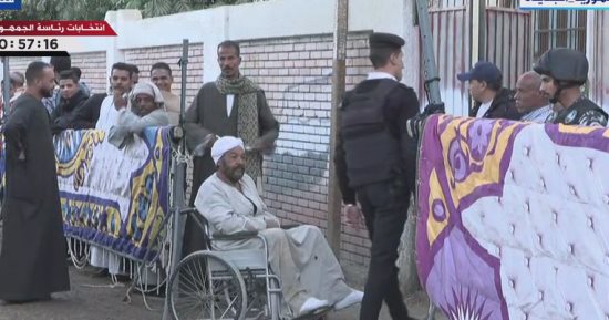 ذوو الهمم أول الحضور للإدلاء بأصواتهم في الانتخابات الرئاسية 2024