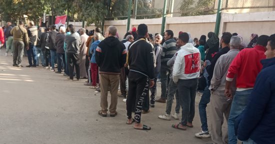 المواطنون يحتشدون بمصر القديمة للإدلاء بأصواتهم بانتخابات الرئاسة.. صور