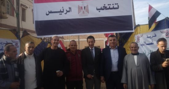 فتح اللجان بمنشأة القناطر أمام الناخبين للإدلاء بأصواتهم بانتخابات الرئاسة