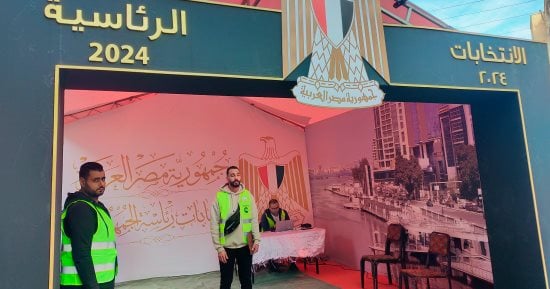 لجان الانتخابات الرئاسية بمصر الجديدة والنزهة تستقبل الناخبين.. صور