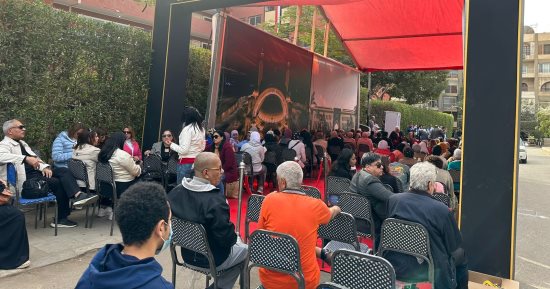 إقبال كثيف على لجنة الأورمان الثانوية بالمعادى