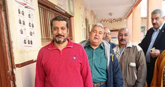 توافد أهالى سوهاج على اللجان الانتخابية للمشاركة فى الانتخابات الرئاسية
