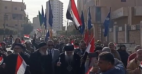 مطران مغاغة والعدوة للأقباط الأرثوذكس يدلى بصوته فى الانتخابات الرئاسية