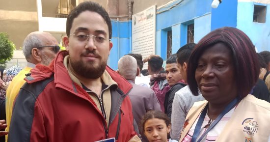 المنظمات الحقوقية الدولية والمحلية تراقب الانتخابات بمصر القديمة.. صور