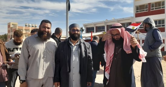مسيرة بالسيارات لحزب النور بجنوب سيناء للتصويت الانتخابات الرئاسية.. صور
