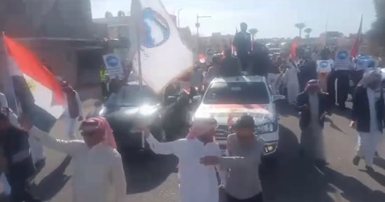 إقبال كبير على التصويت بلجان أبو زنيمة ونوبيع فى جنوب سيناء