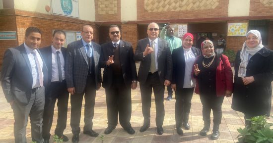 تامر عبد المنعم يدلى بصوته فى انتخابات الرئاسة 2024 بالدقى