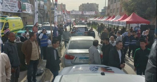 لجان مدن شمال سيناء تشهد إقبالا كبيرا من الناخبين.. صور