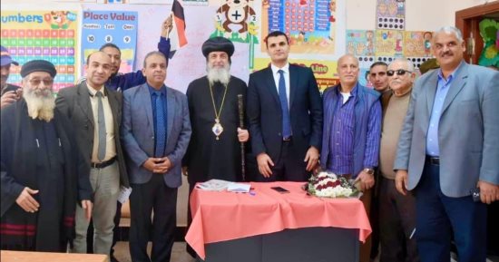 الأنبا مقار أسقف العاشر من رمضان والشرقية يدلى بصوته فى الانتخابات الرئاسية