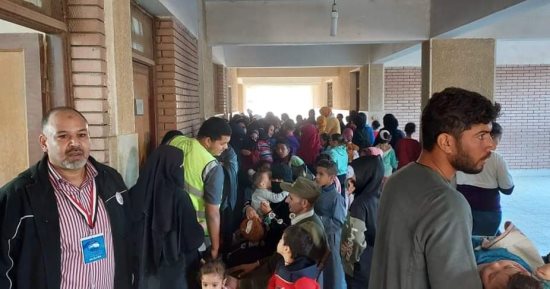 تزايد الإقبال على لجان الانتخابات الرئاسية فى المنيا.. صور
