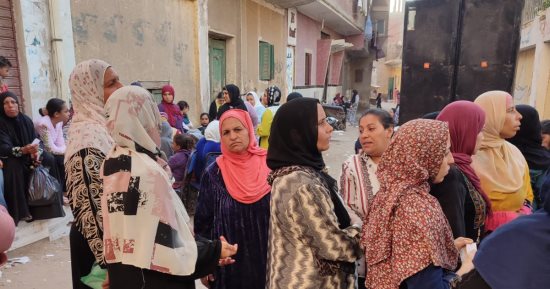 توافد الناخبين للإدلاء بأصواتهم فى انتخابات الرئاسة بأوسيم.. صور