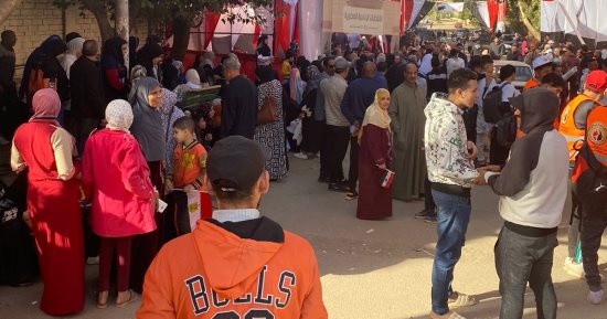 زيادة الإقبال على لجان الهرم فى الانتخابات الرئاسية بعد انتهاء فترة الراحة