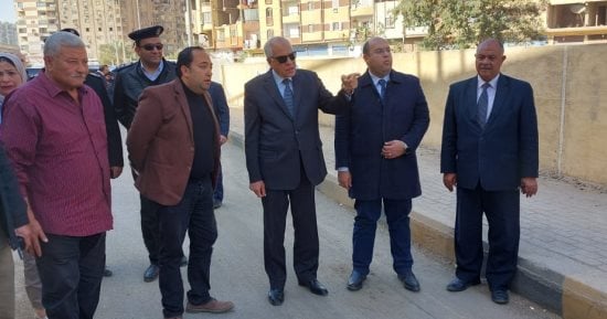 محافظ الجيزة يتفقد أعمال تطوير طريق 6 أكتوبر بأبو النمرس