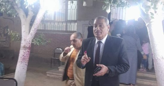 رئيس كهرباء جنوب الدلتا يدلى بصوته في الانتخابات الرئاسية بالمحلة الكبرة