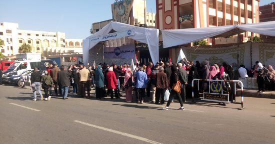 لجان دمياط تفتح أبوابها لاستقبال الناخبين فى اليوم الثانى لانتخابات الرئاسة