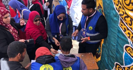 "حماة الوطن" بالوادى الجديد يدشن خدمات تحديد اللجان الانتخابية.. صور‎
