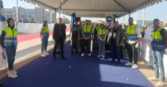إقبال على لجنة المغتربين بمدرسة طبرى بمدينة الشروق.. صور