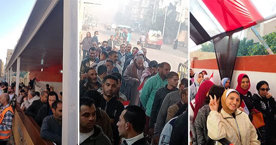 يوم جديد للانتخابات الرئاسية 2024.. حضور مكثف للشباب والنساء والأطفال وكبار السن.. رجال الشرطة يكثفون تواجدهم بمحيط اللجان والمقار الانتخابية.. والقضاة يراجعون المعايير المنظمة للعملية الانتخابية.. صور 