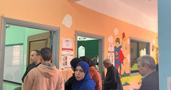 انتظام العملية الانتخابية وحضور مكثف فى لجان عين شمس.. صور