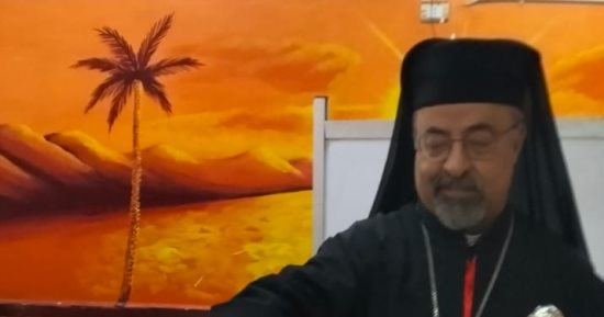 بطريرك الأقباط الكاثوليك يدلى بصوته فى الانتخابات الرئاسية.. صور