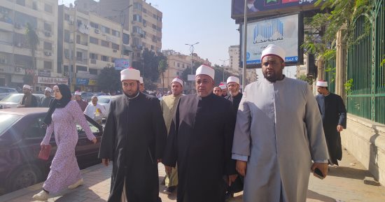 مديرية أوقاف الجيزة تحث المواطنين على المشاركة بالانتخابات.. صور