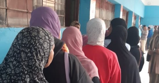 طوابير للناخبين فى لجان دار السلام للتصويت باليوم الأخير بانتخابات الرئاسة