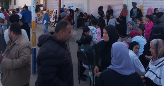 انتخابات الرئاسة.. ‏إقبال كبير للسيدات على لجنة الرياح بمحافظة الإسماعيلية.. صور