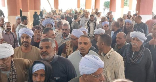 إقبال كثيف من الأهالى والعمد والمشايخ والسيدات على لجان قرى ونجوع الأقصر عصرا.. صور