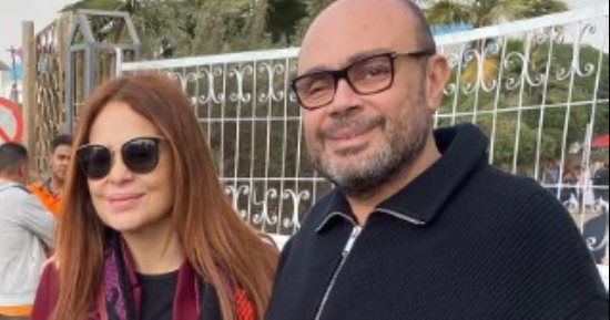 كارول سماحة وزوجها وليد مصطفى يدليان بصوتيهما في الانتخابات الرئاسية 2024