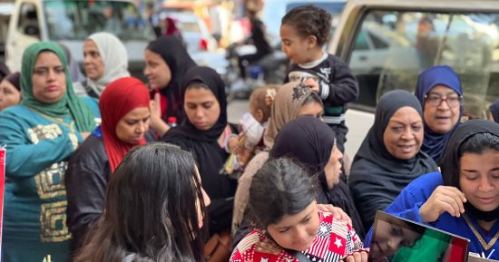 تزاحم المواطنين أمام اللجان فى العجوزة بثالث أيام انتخابات الرئاسة