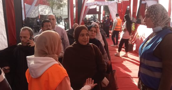 احتشاد الناخبين أمام اللجان الفرعية بالطالبية ثالث أيام انتخابات الرئاسة   
