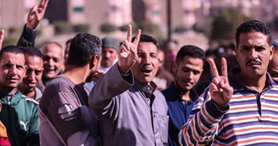 إقبال الناخبين ثالث أيام الانتخابات الرئاسية على لجان الاقتراع بوسط البلد