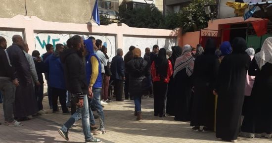 أهالى عين شمس يحرصون على المشاركة بالانتخابات الرئاسية.. صور
