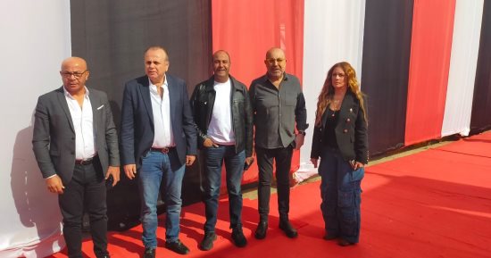 عمرو الفقي وألبرت شفيق يدليان بصوتيهما فى الانتخابات الرئاسية 2024