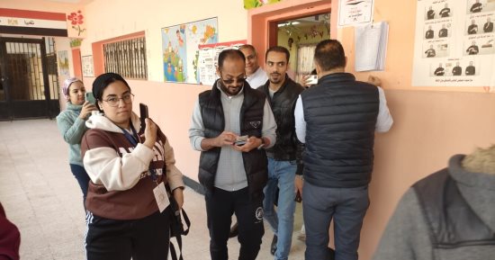 وليد سليمان يدلى بصوته بالانتخابات الرئاسية 2024