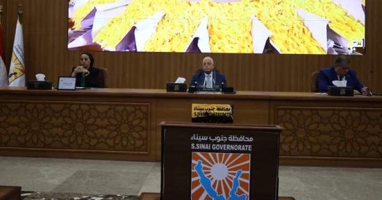 محافظ جنوب سيناء يشكر جميع الجهات المشاركة فى الانتخابات